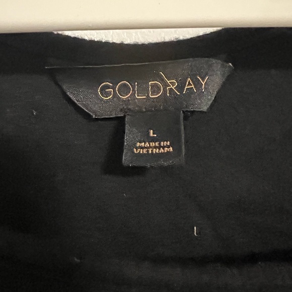 Women’s Goldray Xandra Ribbed Knit Black‎ Dress. - Picture 4 of 7